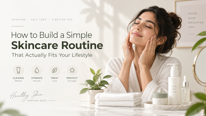 How to Build a Simple Skincare Routine That Actually Fits Your Lifestyle