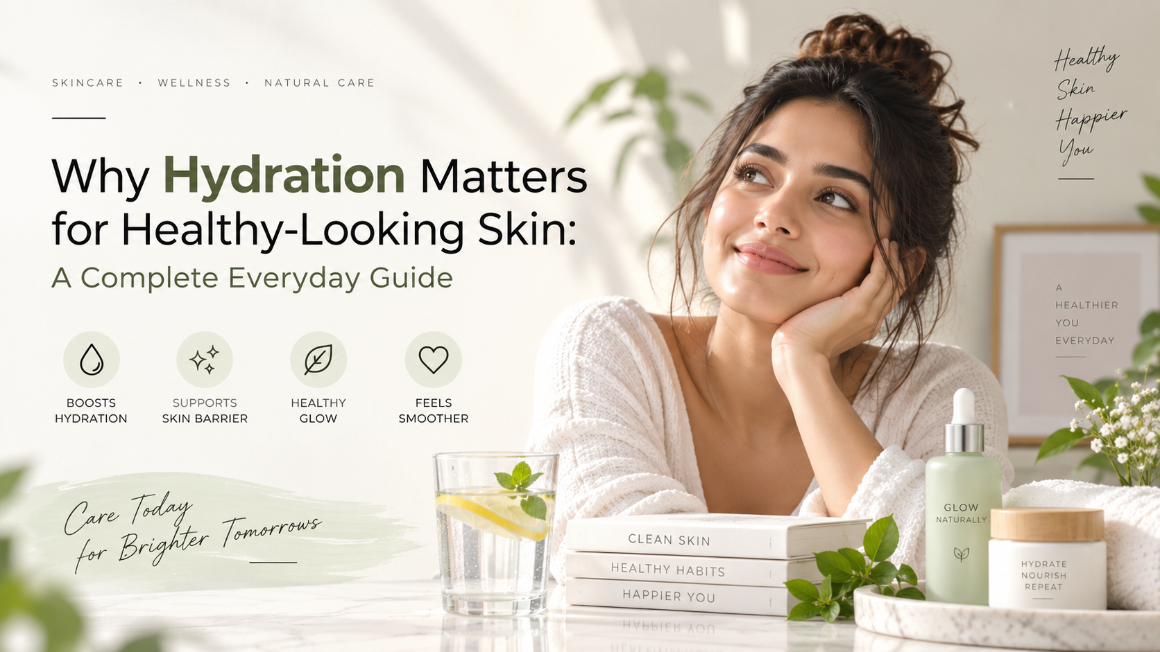 Why Hydration Matters for Healthy-Looking Skin: A Complete Everyday Guide