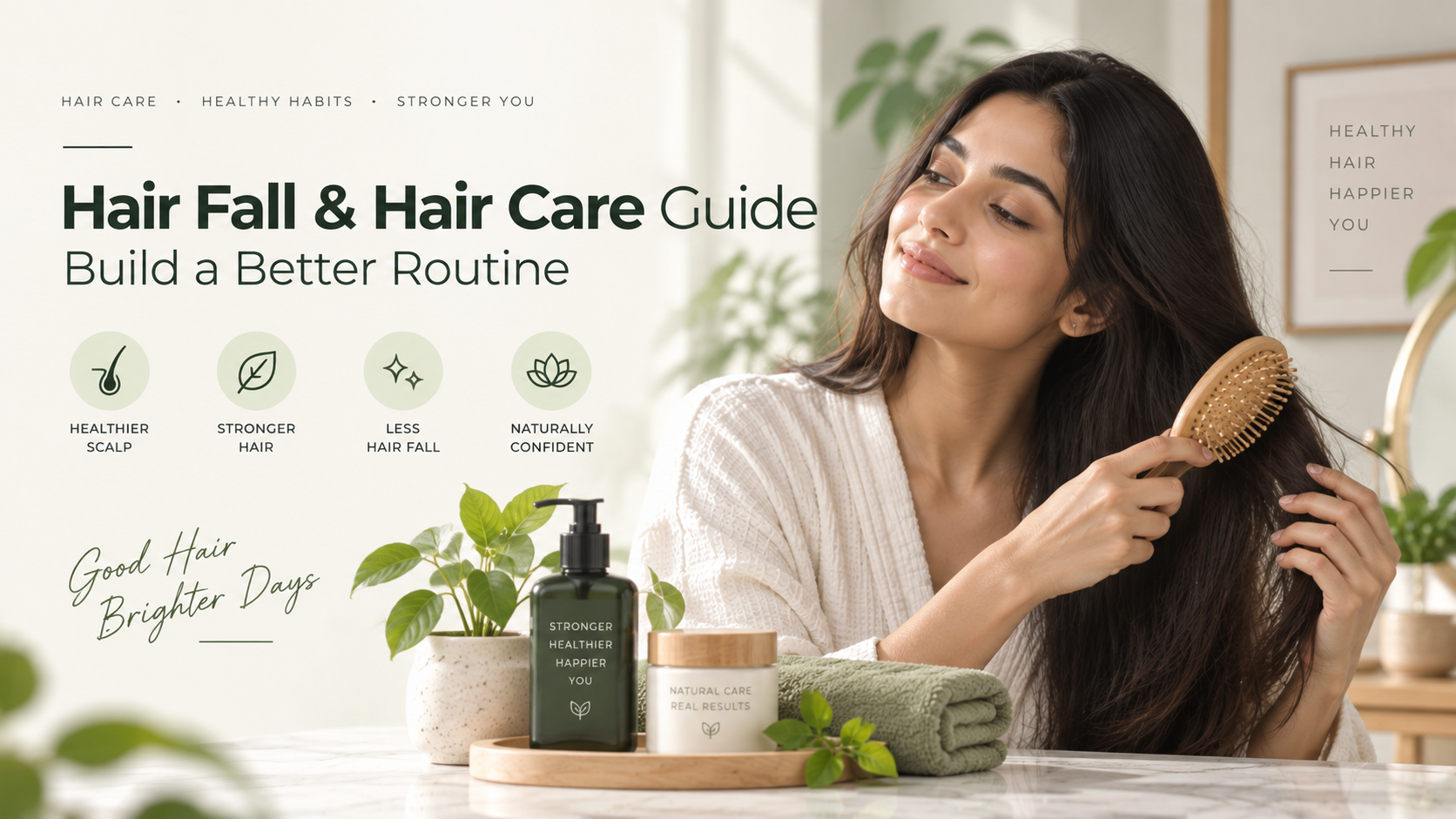 Hair Fall, Hair Care & Healthy Hair: Building a Better Everyday Routine