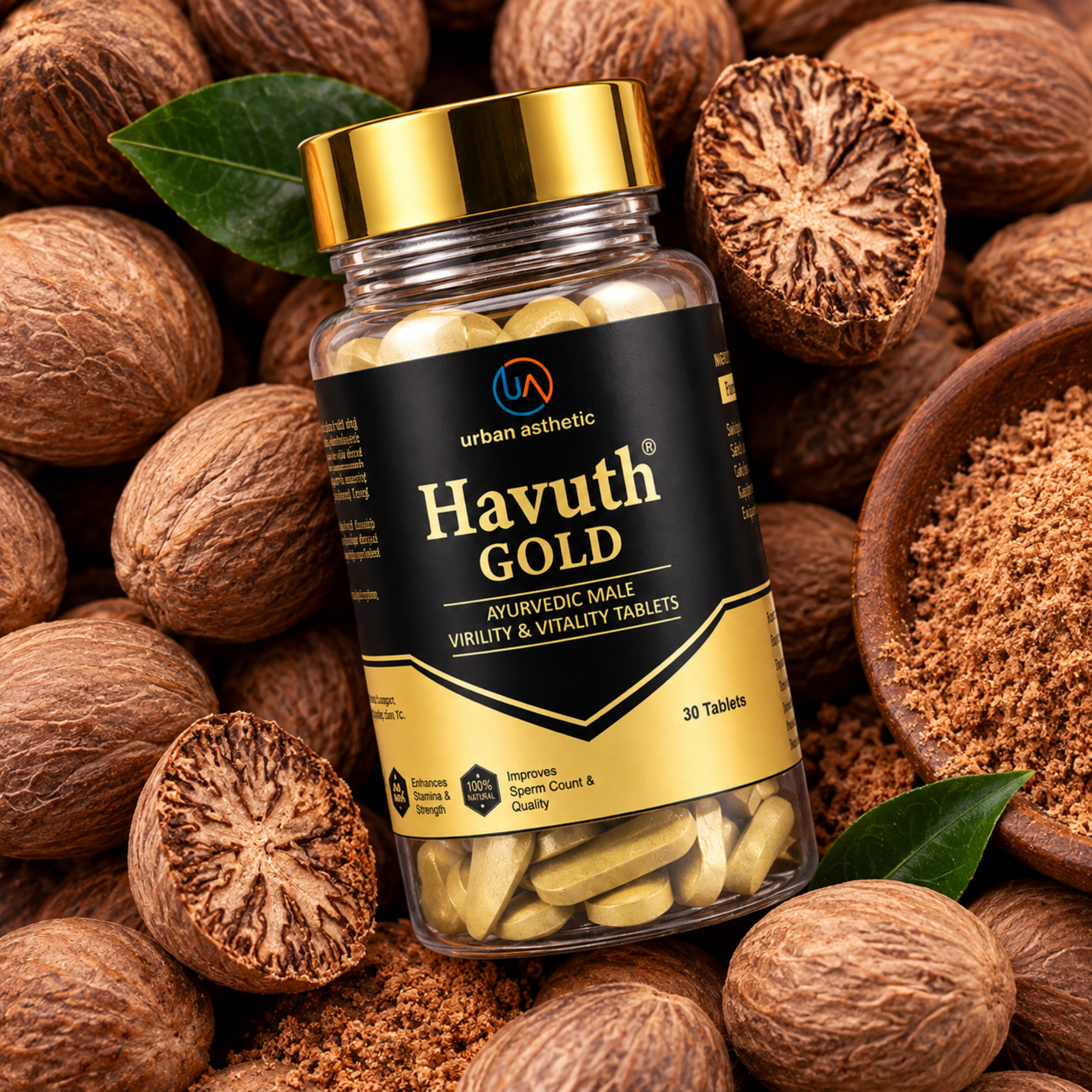 Havuth Gold Ayurvedic Male Vitality Tablets