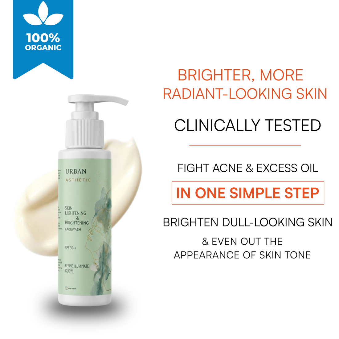 Skin Lightening & Brightening Facewash
