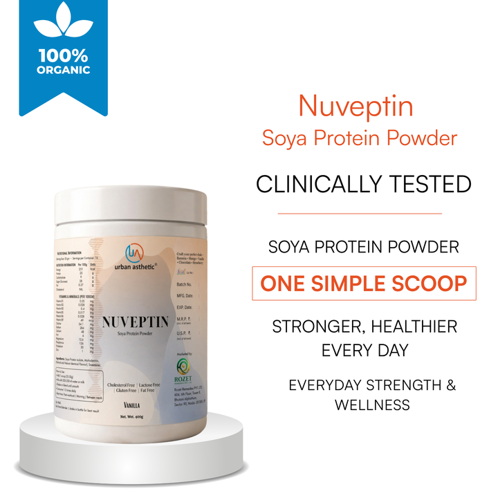 Nuveptin Soya Protein Powder – Vanilla